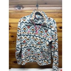 Beautiful‎ eddie bauer 3/4 zip Fleece size small
